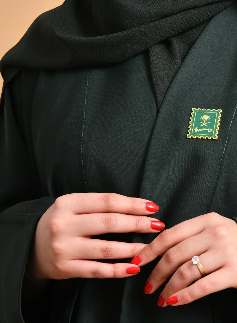 HAWRAA ABAYA I am Saudi brochure - Saudi National Day design