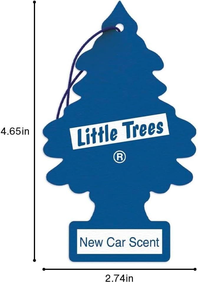 Little Trees Air Freshener, New Car, 3 ct - Image 5