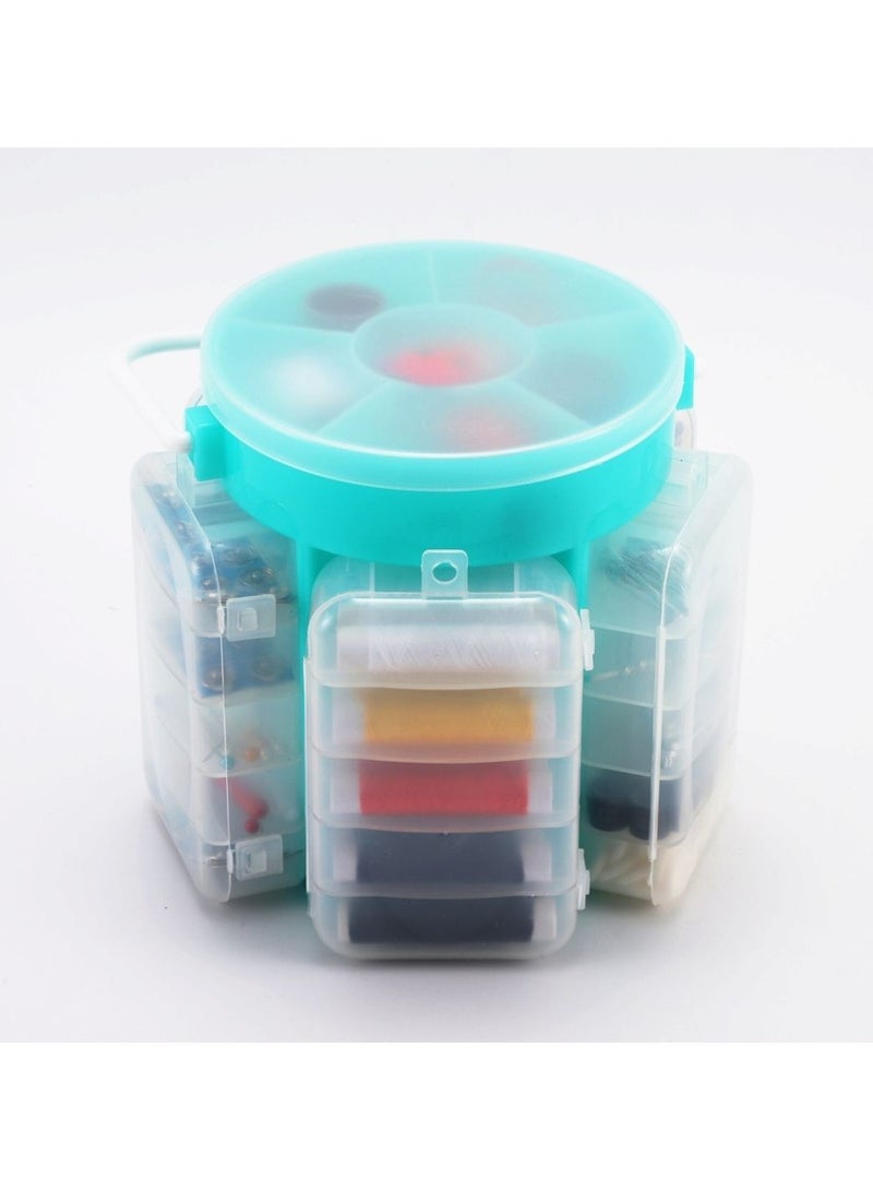 طقم خياطة 210 قطعة كامل - جميع أدوات الخياطة في علبة أنيقة - Image 1