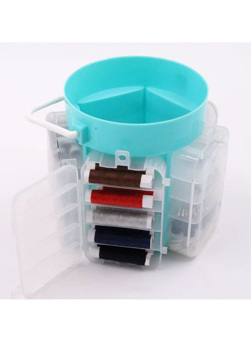 طقم خياطة 210 قطعة كامل - جميع أدوات الخياطة في علبة أنيقة - Image 3