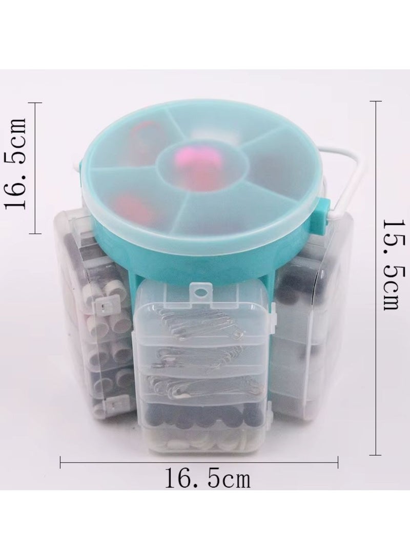 طقم خياطة 210 قطعة كامل - جميع أدوات الخياطة في علبة أنيقة - Image 4