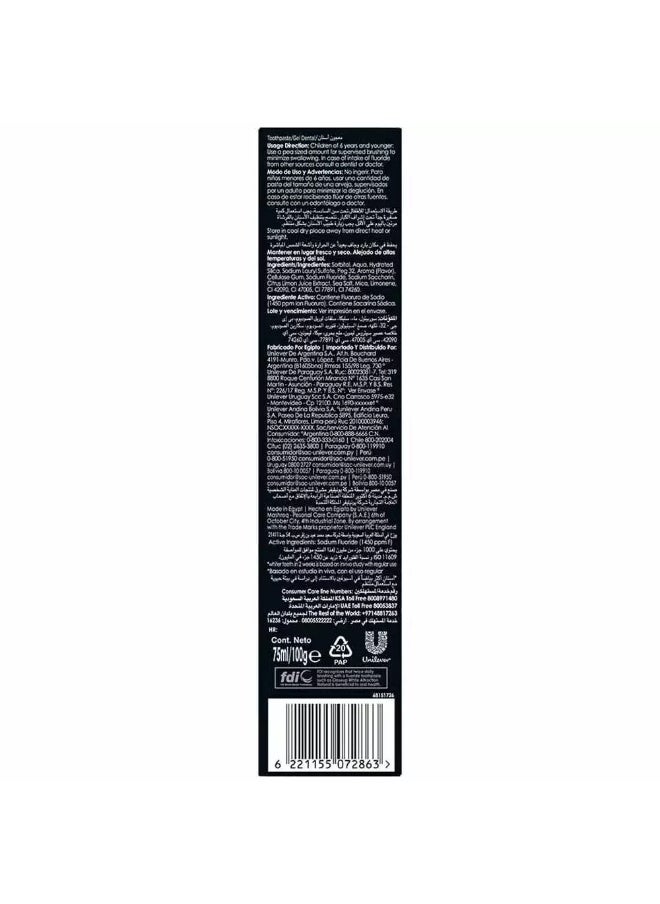 Closeup - Close Up White Attraction Natural Smile Toothpaste With Lemon essence and Sea Salt - 75ml - Image 1
