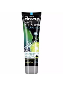 Closeup Close Up White Attraction Natural Smile Toothpaste With Lemon essence and Sea Salt - 75ml  - Image 1