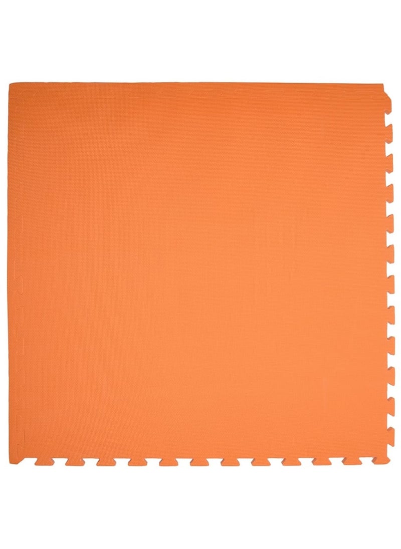 Tinyann Interlocking Foam Activity Mat 100 X 100 X 2 Cm Orange 