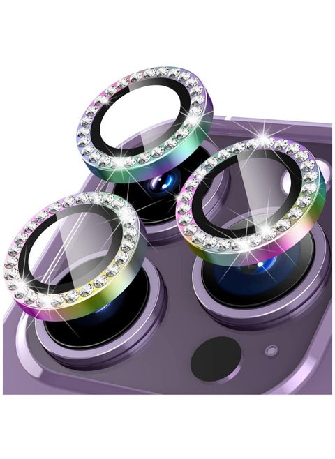 Premium Camera Lens Film Protector Shield For Apple iPhone 15Pro/15 Pro Max 2023,Multicolour