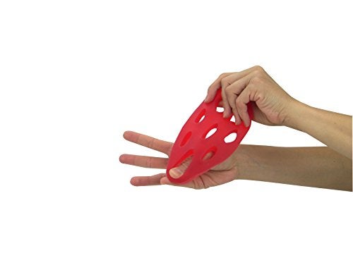 TheraBand 11853 Hand Xtrainer NonLatex Hand Exerciser for Progressive Hand Therapy Strengthen Fingers Hands and Forearms Grip Trainer Strengthener Helps Relieve Joint Pain Red Soft Beginner - Image 3