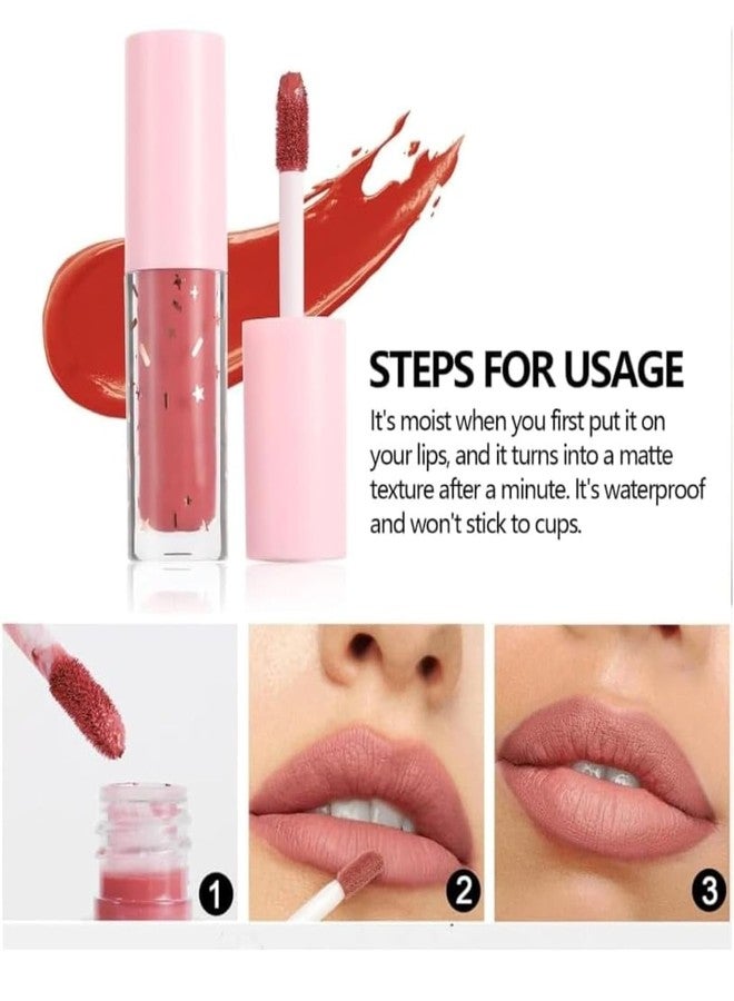 PROTYA 12 PC NEW PINK GLITTER LIPSTICK FOR MULTICOLOR GIRLS AND WOMEN USES (12PC) - Image 5