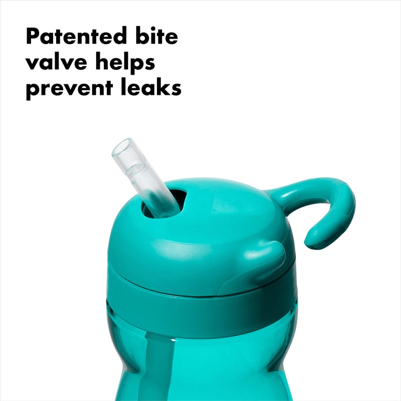 OXO Tot Adventure Water Bottle 12 Oz Replacement Straw - 2 Pack - Image 2