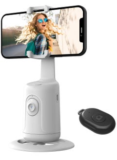 Generic P01 Auto Face Tracking Tripod,360° Rotation Body Phone Camera Mount Smart Shooting Holder with Remote Selfie Stick, No App, Gesture Control, for Vlog, Tiktok  - Image 1