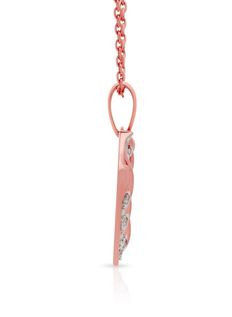 Malabar Gold and Diamonds 18 Carat 750 Purity Mine Diamond Pendant MRGHTH097PN1  - Image 3
