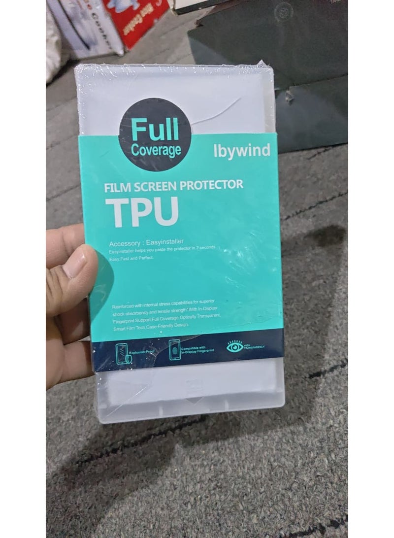 واقي شاشة Ibywind TPU بتغطية كاملة
