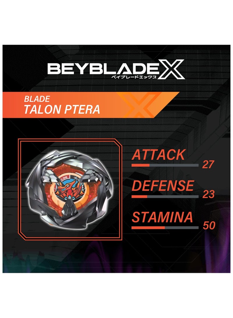 BEYBLADE BURST Beyblade X Talon Ptera 3-80B | Clockwise Spinning Endurance Type Top|Takara Tomy-designed Beyblade X | Gift for Beyblade Lovers and Kids - Image 3