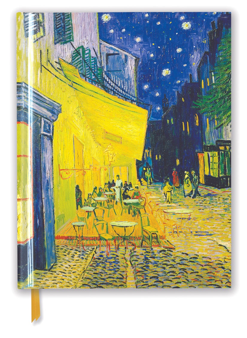 Vincent van Gogh: Café Terrace (Blank Sketch Book) 