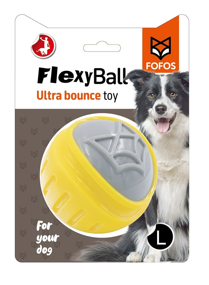 FOFOS Flexy Ball Ultra Bounce Toy FOR DOG (L) - Image 2