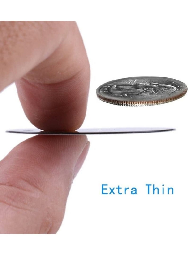 Captaintech Metal Plate Disk for Magnetic Mobile Cell Car Phone Holder Universal Magnet Car Stand Mount Iron Sheet Sticker 10Pcs (Rectangular) - Image 5