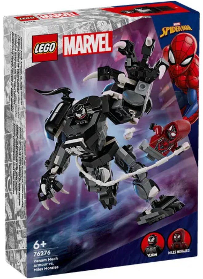 LEGO 76276 Venom Mech Armor Vs. Miles  Building Set  - Image 2