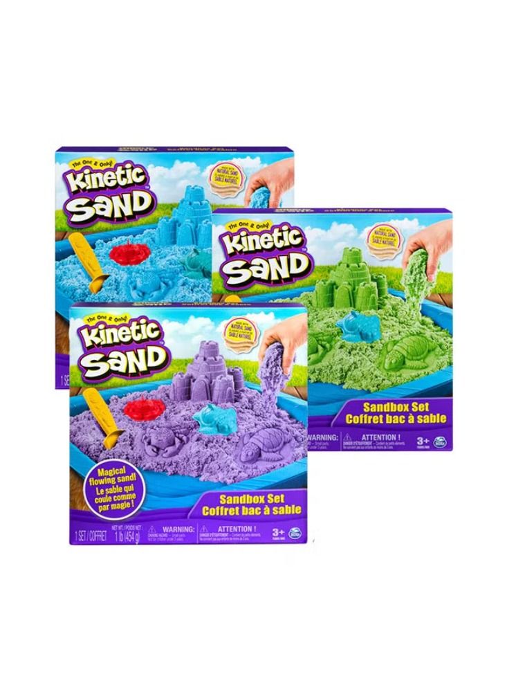 Dream Zone Sandbox Playset With 1lb - Assorted - Image 1