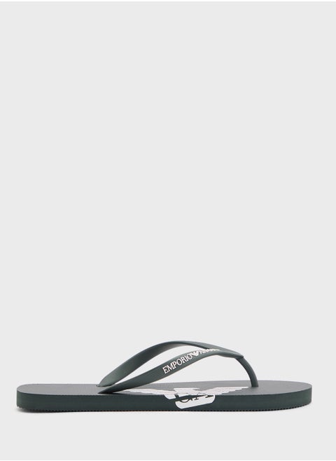 Logo Beach Flip Flops
