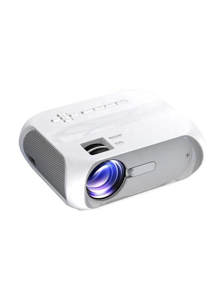 T9 5000Lumens 200ANSI Full HD 1080P Android9.0 1+8G WIFI BT Home Short Throw Movie Outdoor Projector  - Image 1