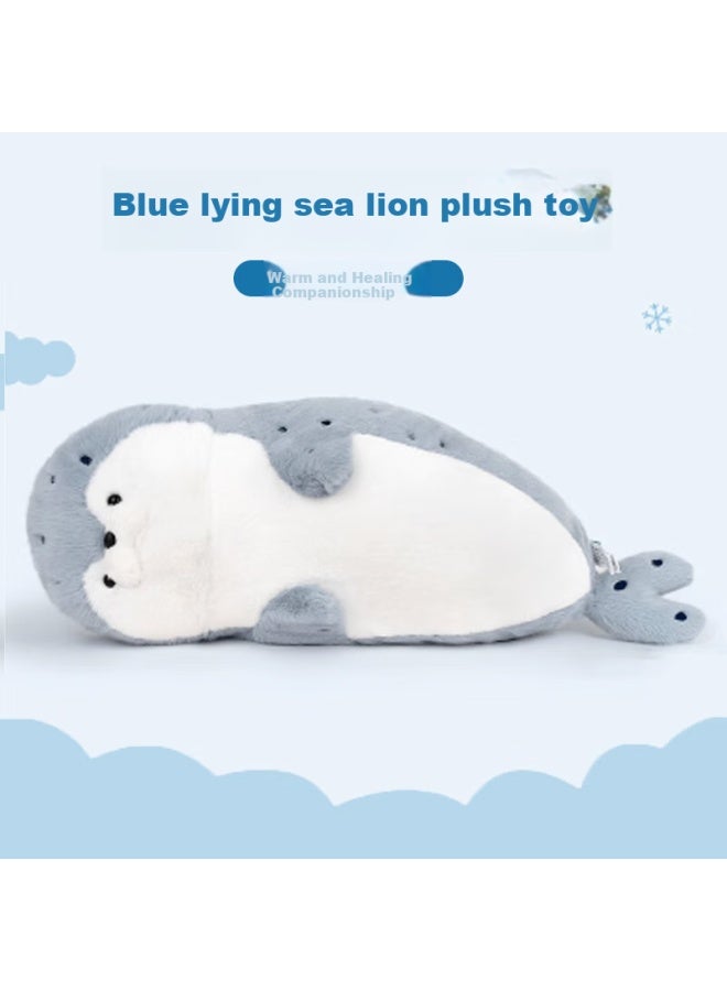 Weltston Plush Toy Doll Pillow Cushion Girlfriend 38 Festival Gift Seal Dumpling Plush Toy 70cm - Image 1