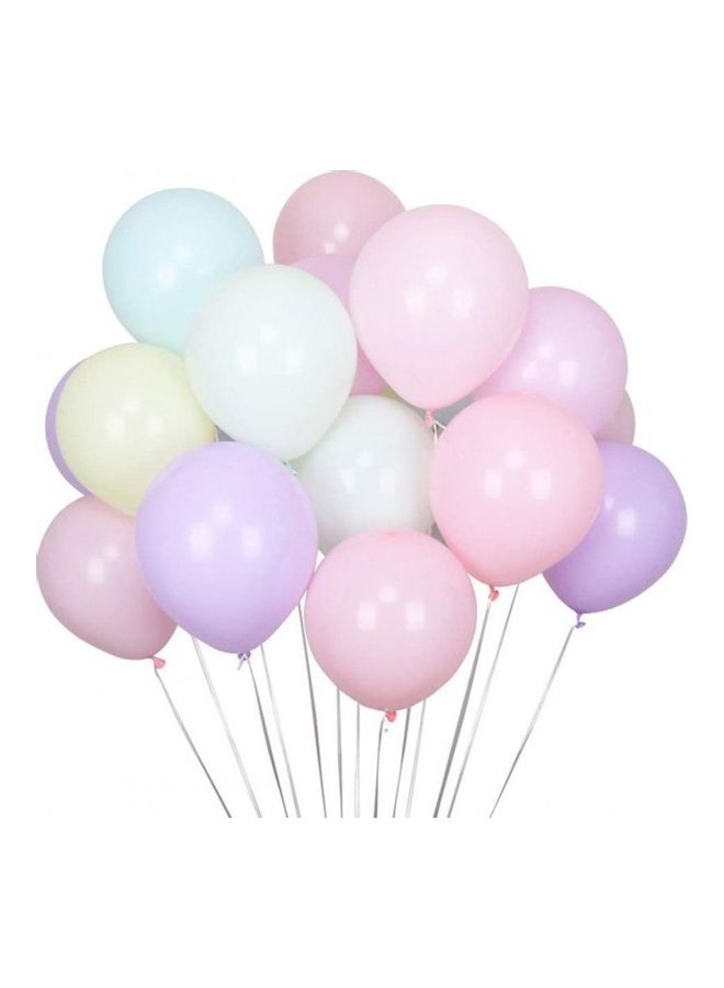NIBEMINENT 100-Piece Colourful Balloon Set