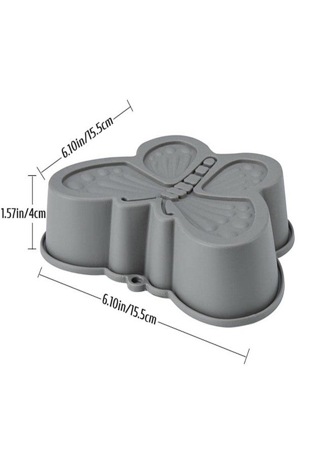 CeFurisy Butterfly Cake Mold, Baking Mold Butterfly Silicone for Chocolate, Cupcakes, Cake DIY Handmade for Butterfly Cake, Pudding, Jelly, Baking Accessories - Image 2