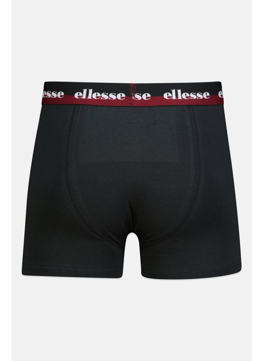 Ellesse Men 3 Pieces Brand Logo Trunks, Multicolor  - Image 4