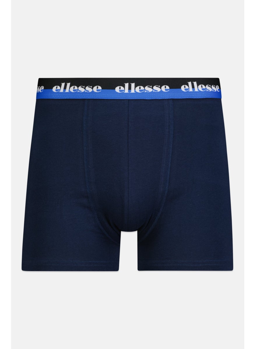 Ellesse Men 3 Pieces Brand Logo Trunks, Multicolor  - Image 5