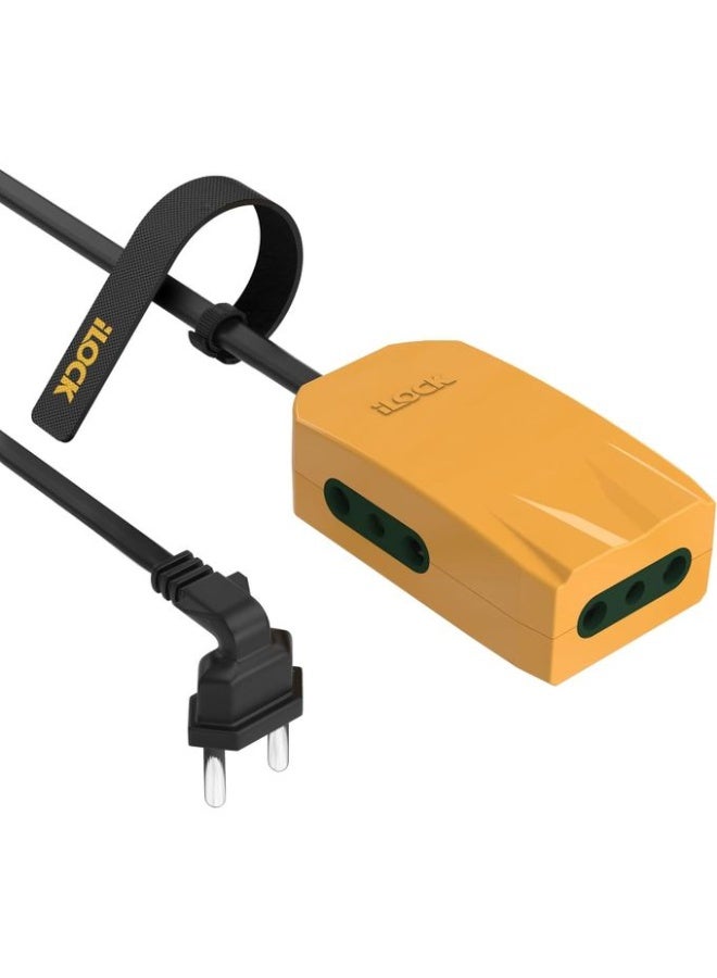 iLOCK Compact Power Strip – 3 Outlets with 3m Cable - Image 1