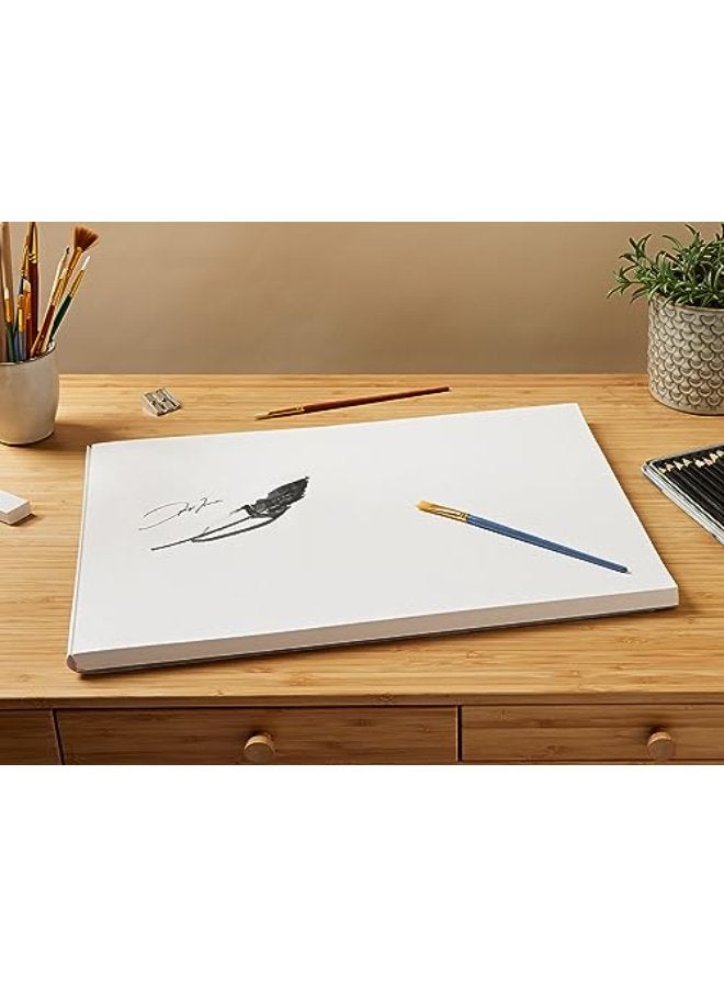 CANSON ورق كانسون إيميجين ميديا مختلطة 200 جرام/متر مربع، أبيض طبيعي، دفتر A3 يتضمن 50 ورقة - Image 2