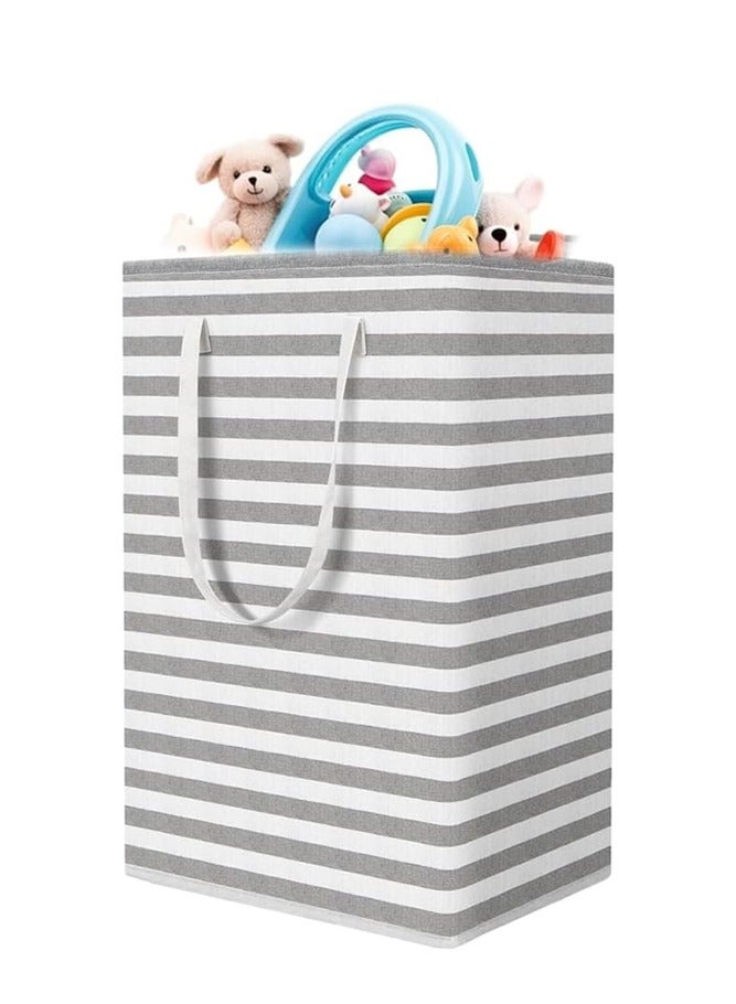 BELLSBERRY 75L Laundry Hamper Foldable Waterproof Laundry Basket with Handles - Image 1