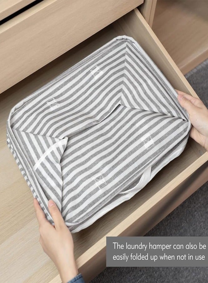 BELLSBERRY 75L Laundry Hamper Foldable Waterproof Laundry Basket with Handles - Image 4