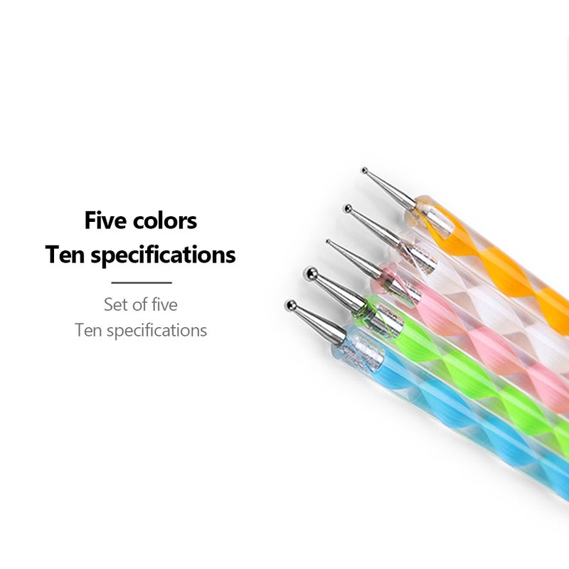 Nail Art Tool Kit Multicolour - Image 5