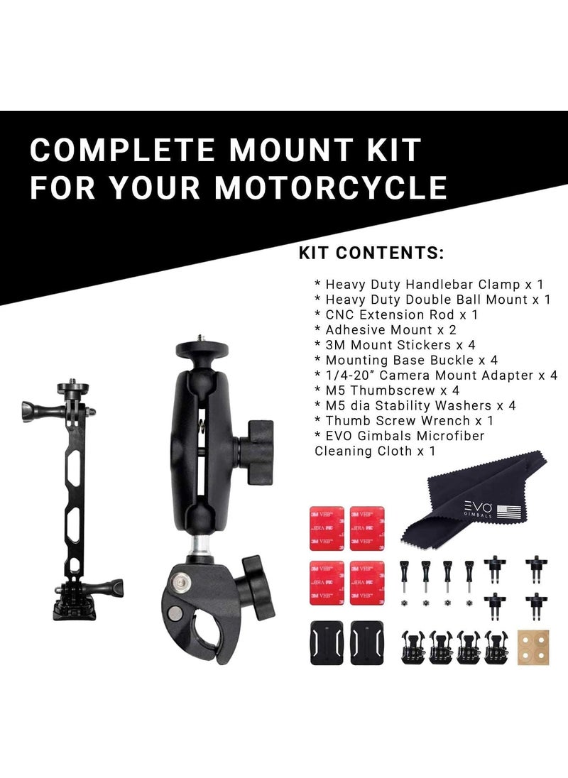 Insta360 Insta360 Ace Pro Motorcycle Bundle 8K Waterproof Action Camera CoEngineered with Leica Flagship 113 Sensor 8K24 48MP 24 Flip ScreenBundle Includes Motorcycle Bundle Selfie Stick 128GB  - Image 2