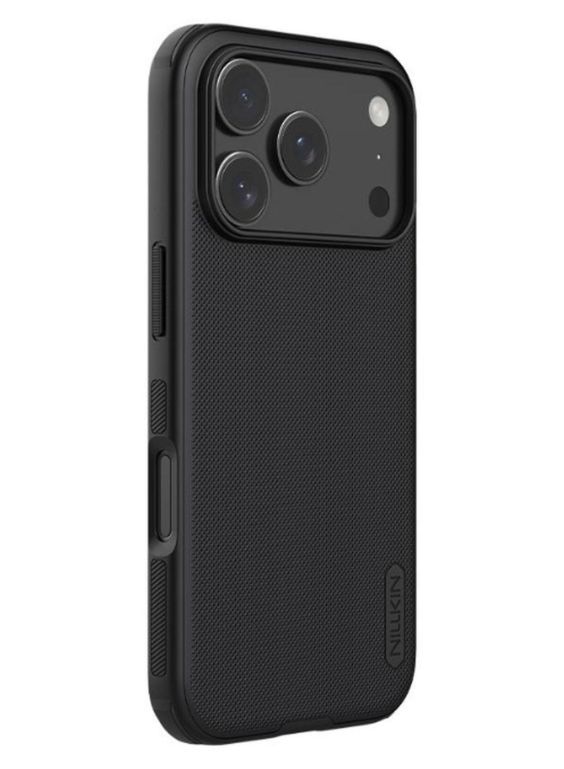 Nillkin Case Cover Super Frosted Pro  Case Anti-Scratch & Slip For Iphone 17 Pro Max (Black) - Image 1
