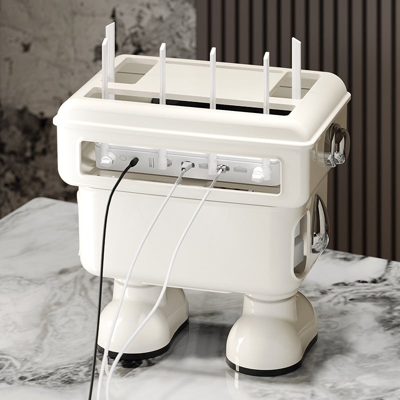 Router Storage Box ABS Multipurpose Desktop Cable Organizer - Image 4