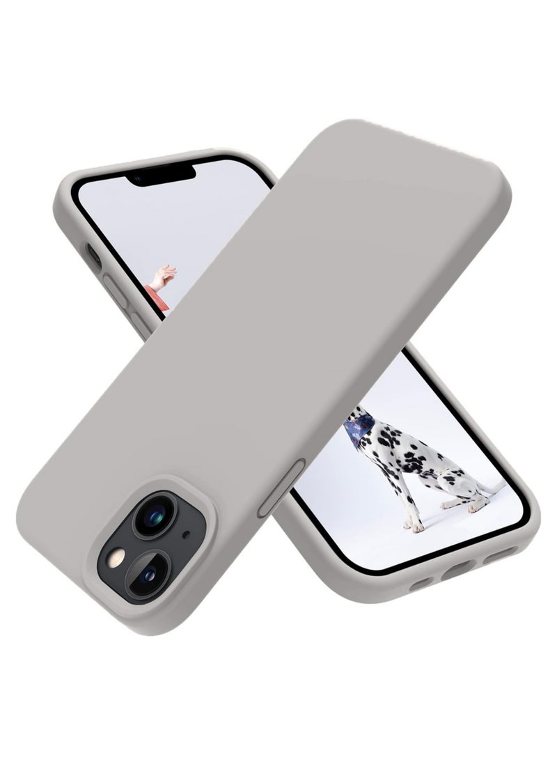 BORTONY iPhone 14 Plus Case Cover Liquid Soft Silicone iPhone 14 Plus Cover Shockproof Slim Thin Protective Phone Case for  iPhone 14 Plus 6.7 inch