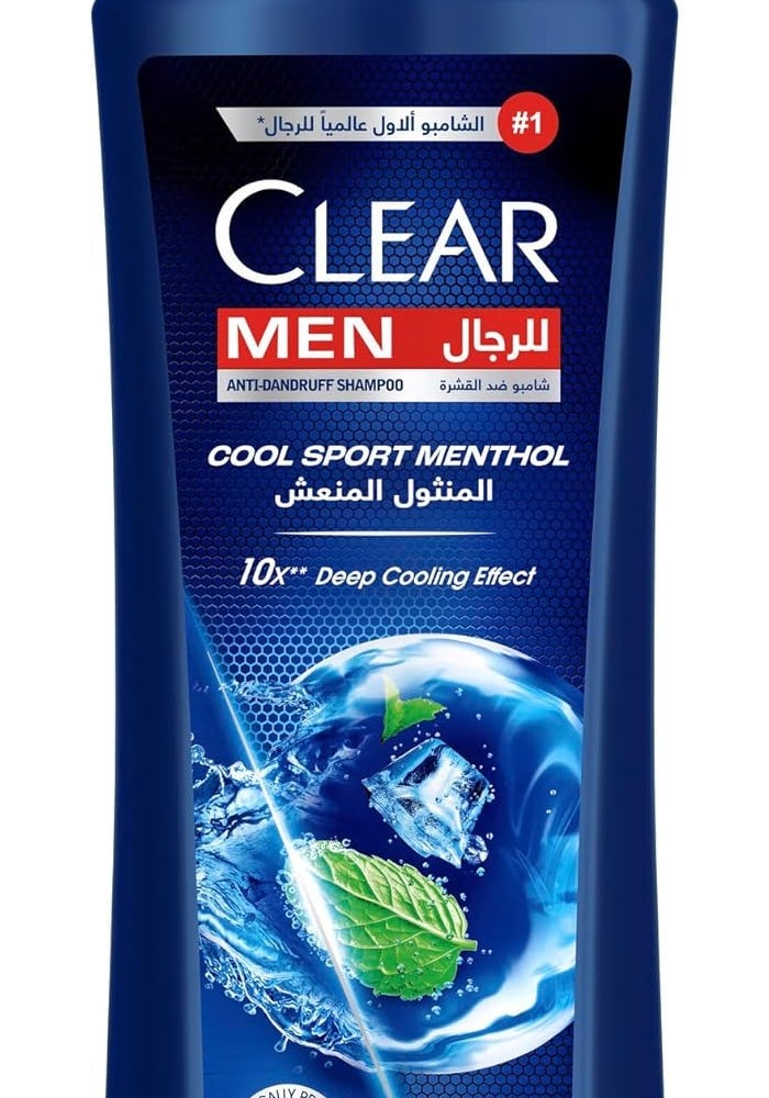 CLEAR Men Anti-Dandruff Shampoo - Cool Sport Menthol - Image 1