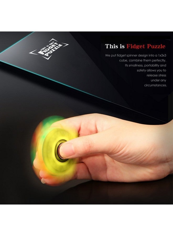 D-FantiX Fidget Spinners Cube, 1X3X3 Floppy Cube Puzzle Fidget Spinner Anti-Anxiety Fidget Toys For Kids Adults - Image 2