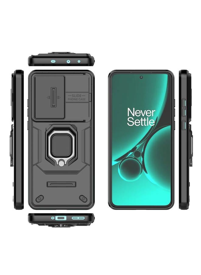 اس-توب جراب لهاتف OnePlus Nord CE3 5G، مصنوع من مادة TPU + PC، جراب مقاوم للصدمات مع حامل - Image 2