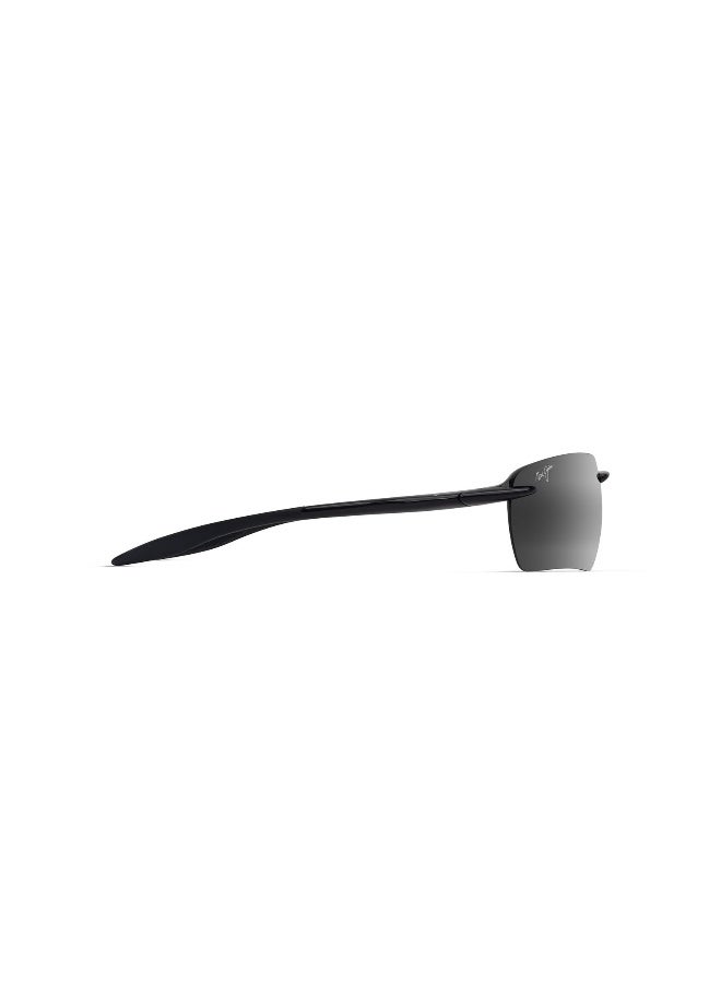 MAUI JIM Ho'okipa Ultra G 336 02B Men's Rimless Irregular Polarized Sunglasses - Image 3