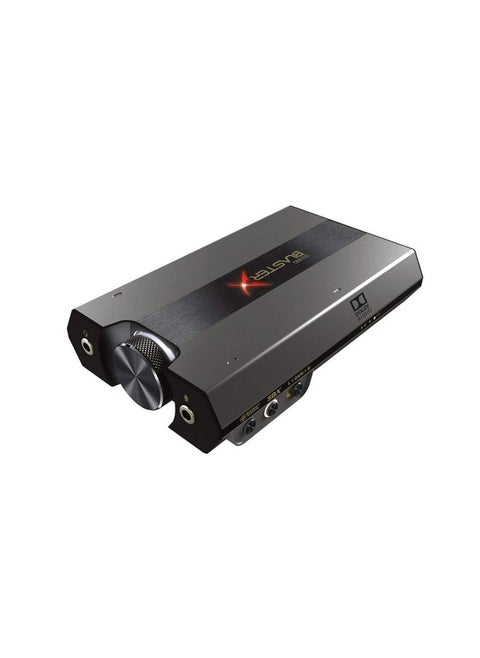Creative Sound BlasterX G6 Hi-Res 130dB 32bit/384kHz Gaming DAC,External USB Sound Card with Xamp Headphone Amp,Dolby Digital,7.1 Virtual Surround Sound,Speaker Control for PS4,Xbox One,Nintendo