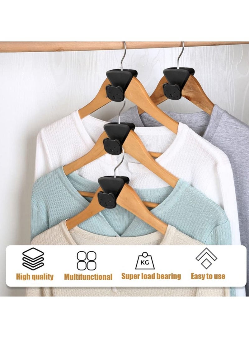 SYOSI - Clothes Hanger Connector Hooks 18pcs Space Saving Cascade Hanger Hooks As Seen on Tv Create Up to 3x More Closet Space Slipover Design Organize Shirts - Image 1