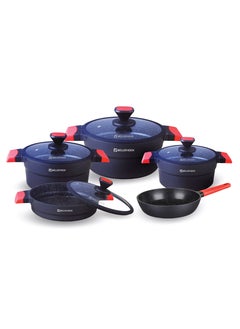 9-Piece Die-Cast Aluminum Nonstick Cookware Set