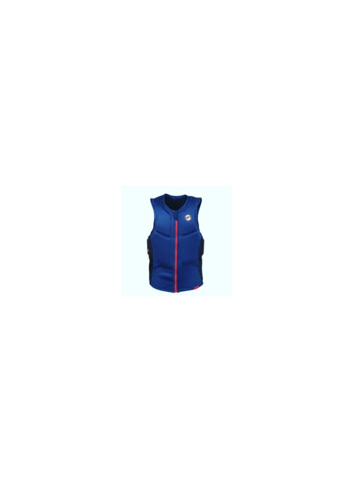 Prolimit Slider Vest PL - Half Padded FZ | Blue | Premium Performance Water Sports Life Vest for Men & Women | Comfortable, Durable, Adjustable Fit for Wakeboarding, Waterskiing & More - Image 5