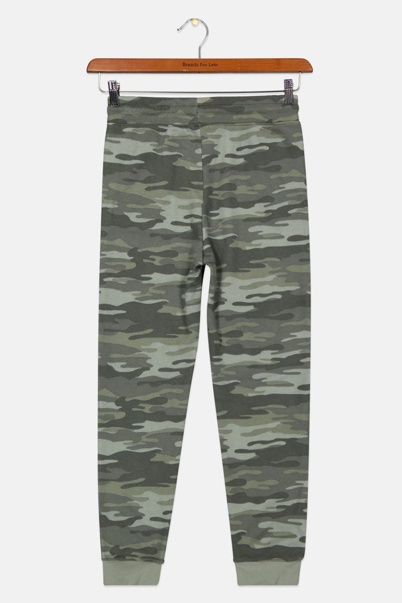 First Impressions Toddlers Boy Camouflage Pants, Army Green Combo  - Image 2