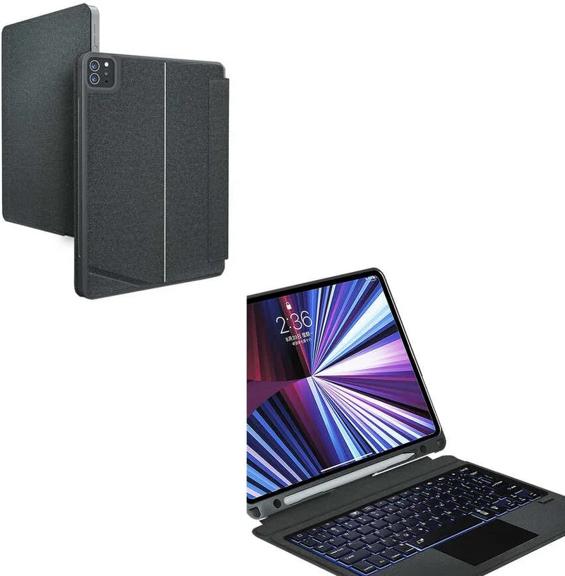 WIWU Apple iPad Pro 11 (2nd generation) Mag Touch Keyboard Stand Case