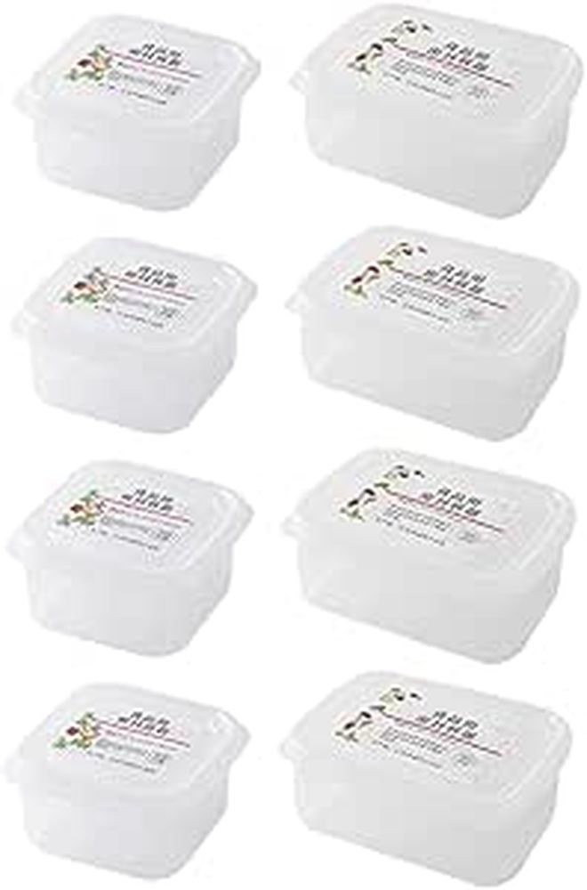 8Pcs Airtight Refrigerator Organizer Bins Set With Lids For Meat Fruit And Meal Prep - Image 1