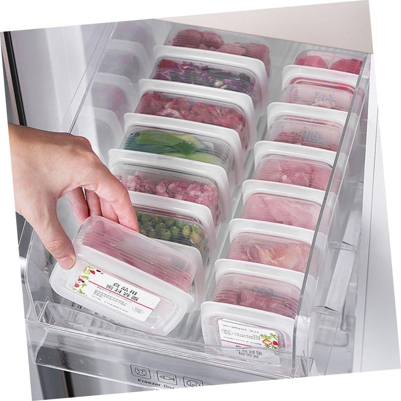 8Pcs Airtight Refrigerator Organizer Bins Set With Lids For Meat Fruit And Meal Prep - Image 5