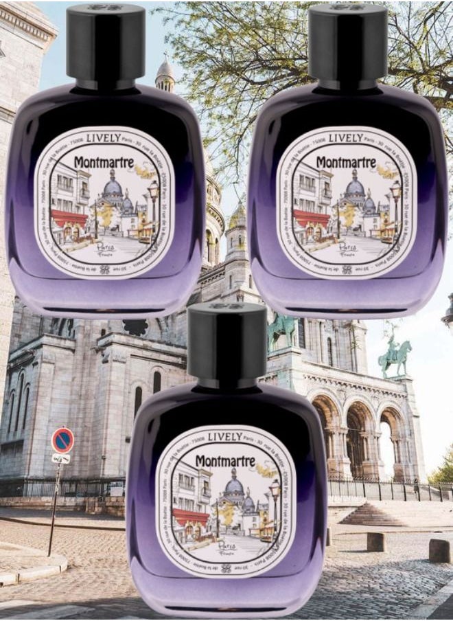 لايفلي 3 قطع عطر مونمارتر 100 مل  - Image 1
